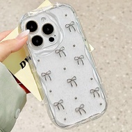 Rainbow case เคสนิ่ม ขอบหยัก เคสใสกากเพชร กันกล้อง สำหรับไอโฟน7plus XR i11 i12 13 14 15 15 proMax op