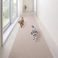 Sanko KQ-05 Long Hallway Mat Kitchen Mat, Carpet, Water Repellent, Deodorizing, Made in Japan, 23.6 