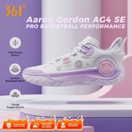 361 Degrees Aaron Gordon AG4 SE Men's Basketball Shoes Breathable Lightweight Cushioning Anti-Slip S