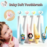 Baby Soft Toothbrush 3-Sided Bendable Teether Toothbrush Mitten Teething Toothbrush Kids Toothbrush