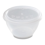FC 200 Round Disposable Plastic Food Container ( 50psc± ) 200ml - FC 200