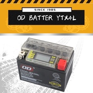OD battery YTX4L-BS(DS) W/VOLT Meter For XRM110&125/WAVE125/MIO I 125/MIO SOUL/CLICK/SKYDRIVE/BEAT