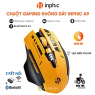 Chuột không dây Bluetooth Wireless gaming văn phòng P1 W1 F1 A1 F9 A9 W9 PG1 chính hãng Inphic