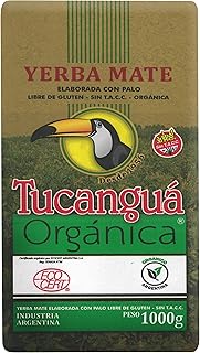 Tucanguá Organic Yerba Mate Loose Leaf Tea Traditional South American Tea Drink 2.2 lb 1 kg