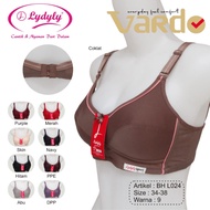 Lidily Bra L 024 Non-Padded, Non-Wire, 2 Hooks Lydily Sport Bra Size 34 36 38