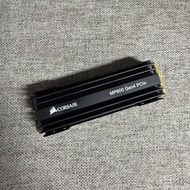 CORSAIR Force MP600 1TB Gen4 PCIe M.2 2280 # NVMe M.2 固態硬碟 SSD 1TB (連原廠散熱片)