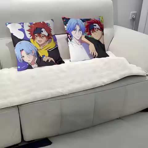 S-SK8 The Infinity Skateboard Pillow Case Removable Washable Cushion Cover – All-Season Soft Linen