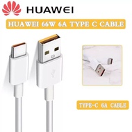 For Huawei 6A Type C Cable USB 66W SuperCharge Data Line For Nova 7 6 Mate 40 30 20 P40 P30 Pro Honor 30 30S Nova 8 Se 66W Super Charger