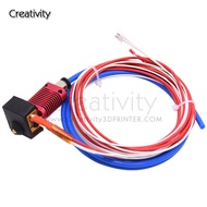 【Sleek】 Creativity 3d printer Hotend kit 0.4mm Nozzle 1.75mm Filament For Ender3 CR10 Ender5 Ender3V
