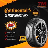 [FREE INSTALLATION] Tayar Continental UltraContact UX7 R17.