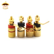 〔8C05〕 4pcs/lot 4mm Banana Plug Binding Post Loudspeaker Power Soet Terminals 〔8C〕