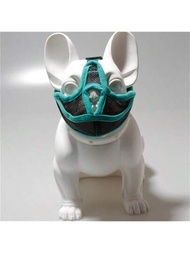 這個可調節的防咬網罩可以讓您的牛頭犬安全又放心！狗用口罩