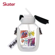 Skater 6DX Straw Water Bottle (530ml) -Pokémon