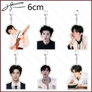HK2 Zheyuan Chen Acrylic double-sided keychain Hidden Love Cant Be Concealed key ring HK2