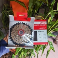 Sprocket 7 speed oxo cassette megarange gear rear slup bicycle
