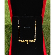 PERSONALIZED DAINTY NAME NECKLACE