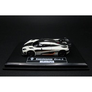 Avan Style 1 87 Koenigseggg One: 1 Koenigseggg Ghost White Carbon Color Matching, 300 Yuan; Picture 