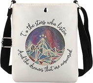 Adult Fantasy Novel Inspired Gift ACOTAR Gift SJM Gift Books Lover Gift ACOTAR Fans Crossbody Bag