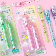 AUGUSTINA Invisible Pen With Refills, Gel Pen Led UV Lamp Cute Invisible Marker, Funny Double Head W