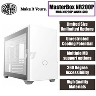 Cooler Master MasterBox NR200P Tempered Glass Chassis (White)