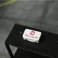 3D Receh First Aid Kit Med Kit Medic Kit 1/64 Accessories Model Diorama Miniature Bench Diorama Diec