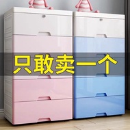 chest drawer drawer baju almari baju budakLarge Thick Storage Box Plastic Drawer-Type Storage Cabinet Baby Baby Children
