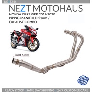 HONDA CBR250 CBR250RR PIPING MANIFOLD EXHAUST 51mm FULL SYSTEM / EXHAUST COMBO