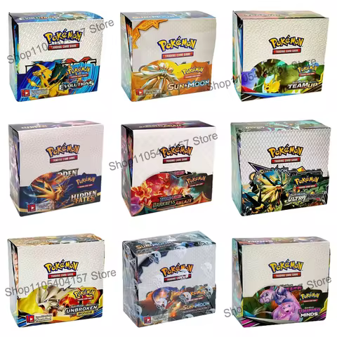 English Pokemon TCG Scarlet Violet Brilliant Stars Evolutions Booster Box Pokemon Card 36 Packs 360P