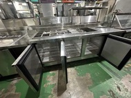 7尺沙拉吧冷藏工作台冰箱 220V 🏳️‍🌈萬能中古倉🏳️‍🌈