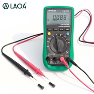 hot sell LAOA Digital Multimeter Portable Multimeter Voltage Meter Ammeter Resistance Tester 2iva NEW