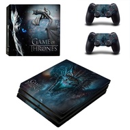 PS4 Pro Skin Sticker Cover For Sony Playstation 4 Pro Console&amp;Controllers Skins -Game of Thrones