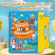 Habibi E-Book Educational 4in1 Electronic Language Bright English, Mandarin, Indonesian 26 Smartbook