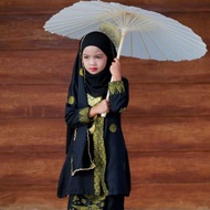 Kebaya Exclusive Budak DAN VEIL Songket songket cotton muslimah