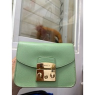 Menta blue Furla bag