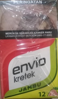 Rokok Envio kretek jambu 12