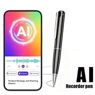 AI Voice Recorder ChatGPT Intelligent Transcription Translation Voice Recorder APP Control Portable 