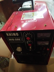 TRAVOLAS MIG 250 BLACK RHINO MESIN LAS WIRE MIG 250A RHINO