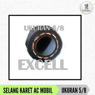 Selang slang karet ac mobil r12 r134 r134a ukuran 1/2 3/8 5/8 meteran
