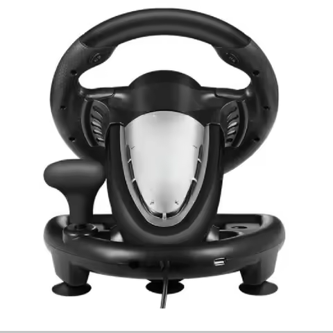 PXN V3PRO racing game steering wheel compatible PC/PS3/4/xboxone/switch black
