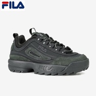 FILA Disruptor 2 Suede Triple Black Sneakers (US Unisex Size)