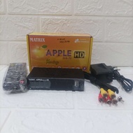 MATRIX STB Set Top Box Tv Digital DVB T2 Apple HD EWS WARNA KUNING VIRAL 2022 Bisa Youtube Siaran Tv