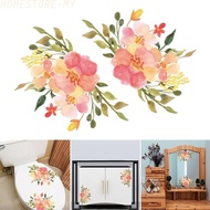 Wall Sticker Self-adhesive Detachable Home Decor Flower Rattan Display 20x30cm