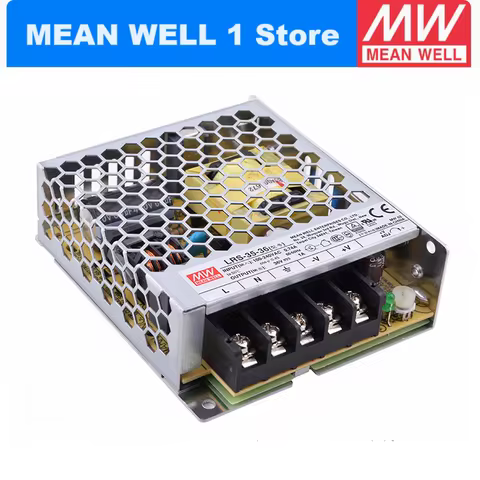 MEAN WELL LRS-35 series LRS-35-5 LRS-35-12 LRS-35-15 LRS-35-24 LRS-35-36 LRS-35-48 Single output swi