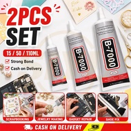 B-7000 Glue 2Pcs Set Quick Repair Adhesive for Phone LCD Screen Glass Repair