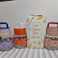 10 PCS HOHO TUMBLER BOTTLES, JAR, PACKAGING IN A SOUVENIR BOX