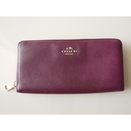 [READY STOCK] COACH NEW YORK Purple Purse (Please check all pictures and description before purchasing)