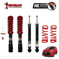 🔥 🔥 PERODUA AXIA 🇲🇾DRS (HL Series) Adjustable Absorber / Suspension