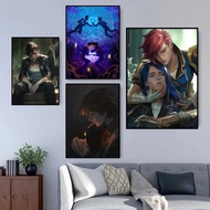 A-Arcane LOL Vi Viktor Poster Prints Wall Painting Bedroom Living Room Wall Bar Restaurant Sticker S