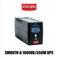 เครื่องสำรองไฟ ZIRCON Smooth-A 1000VA/550W UPS ของแท้ รับประกัน 2 ปี Official Store