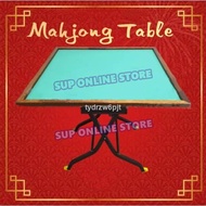 ◙3V Mahjong &amp; Lami Table / Fordable Square Mahjong Table / Meja Judi